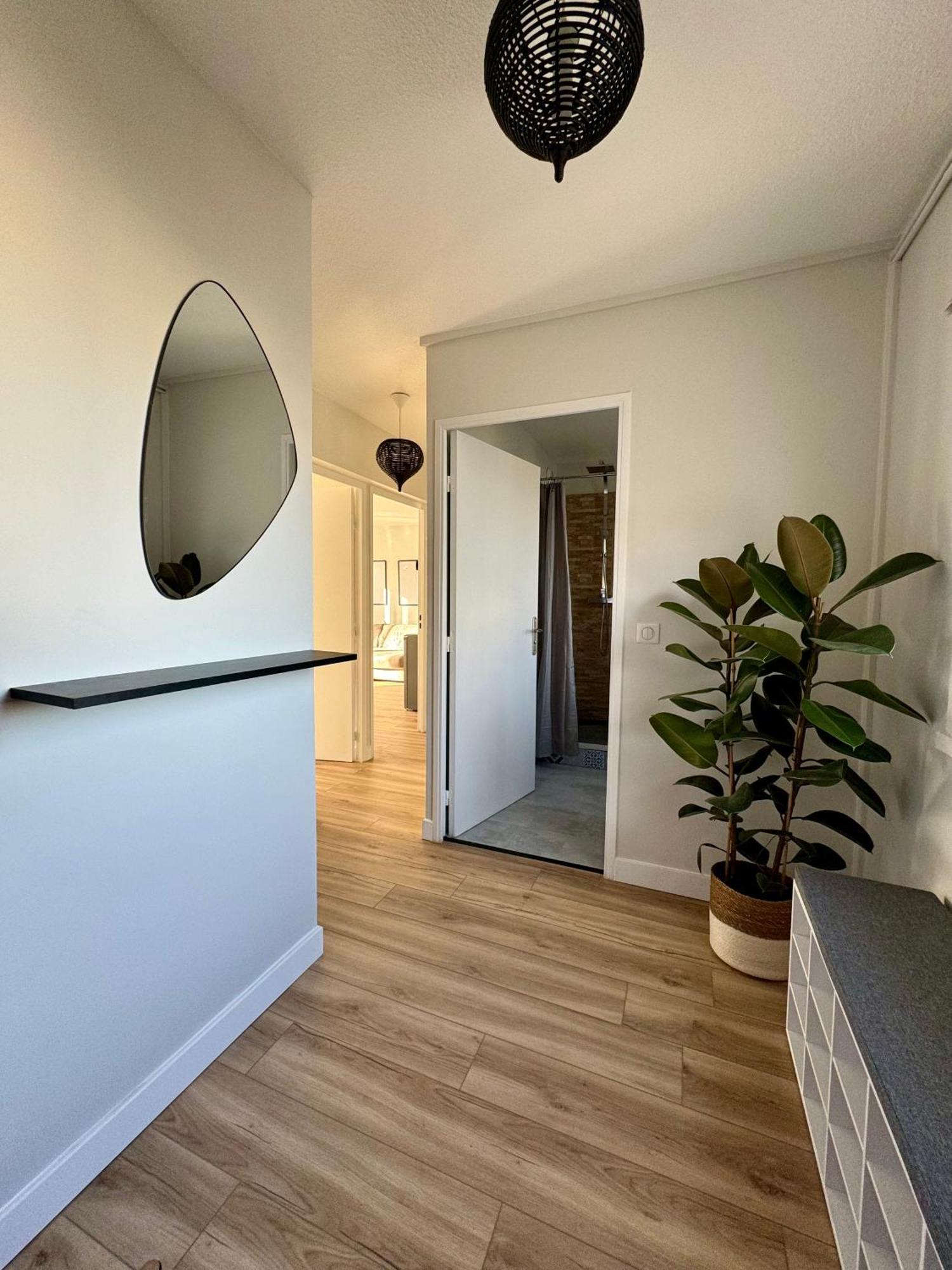 Appartement 50M2, Montpellier Ovalie, Clim-Balcon-Netflix ภายนอก รูปภาพ